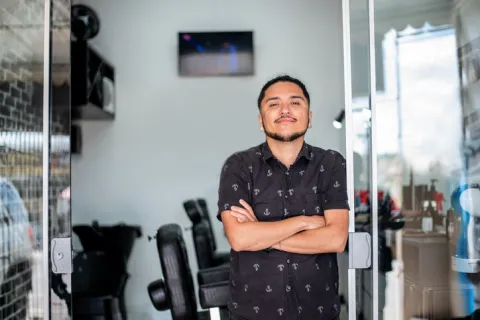 Small Business Worker